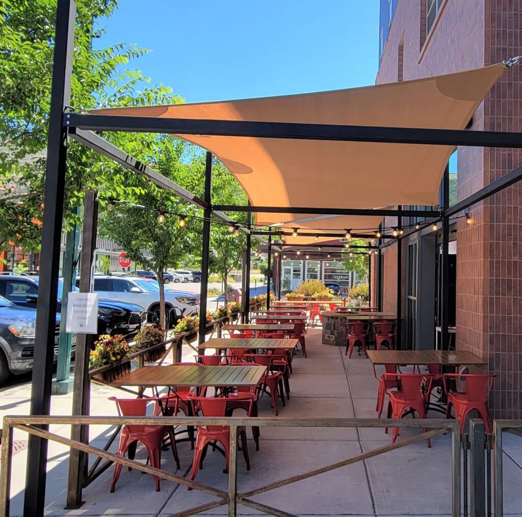 Commercial StructureFab Shade Sail System 30