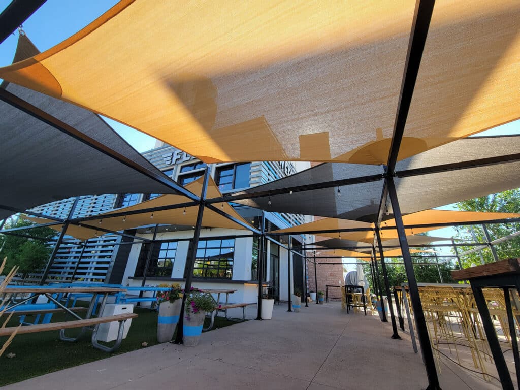 Commercial StructureFab Shade Sail System 19
