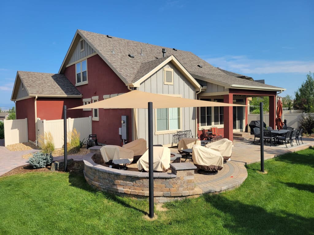 Residential Traditional Shade Sails 70