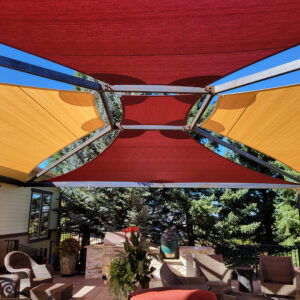 StructureFab Surface-Mounted Shade Sail Systems for Homes 3