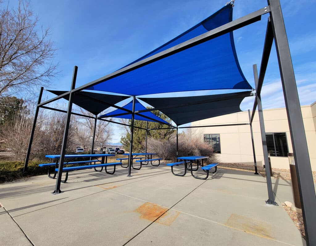 Commercial StructureFab Shade Sail System 17