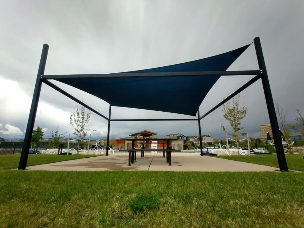 Commercial StructureFab Shade Sail System 8