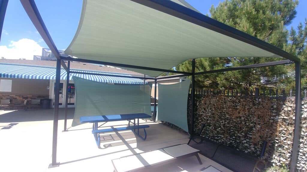 Commercial StructureFab Shade Sail System 4