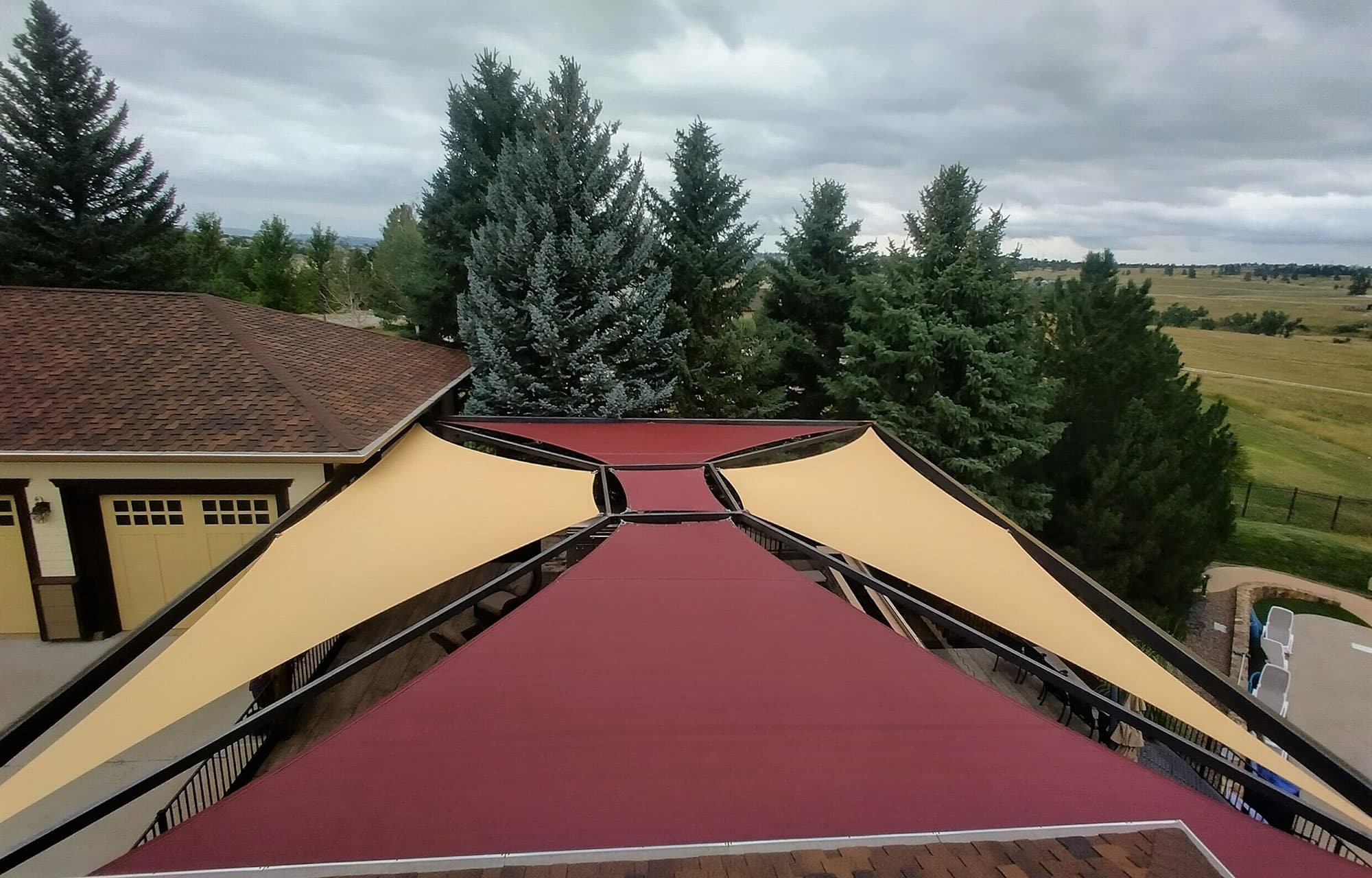 StructureFab Surface-Mounted Shade Sail Systems for Homes 2